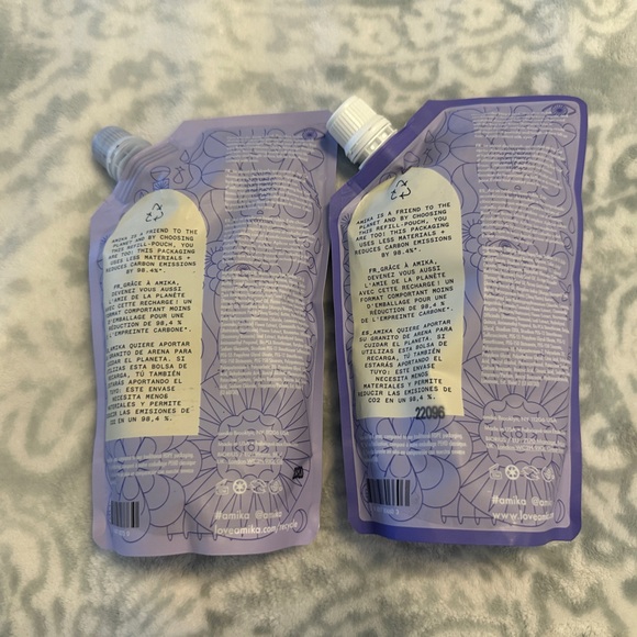 Amika Bust Your Brass Cool Blonde Shampoo & Conditioner - Purple - Picture 2 of 4